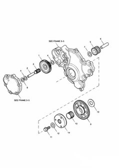 Alternator/ Starter Drive Gears