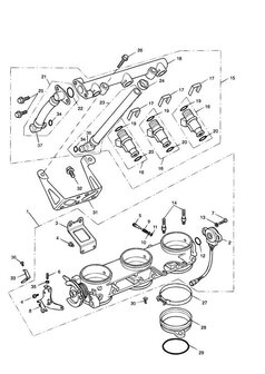 Throttles/Injectors and Fuel Rail