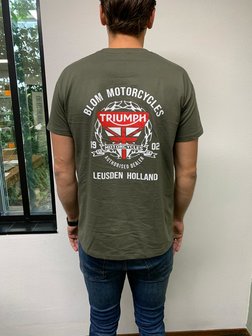 Blom Motoren, Triumph t-shirt