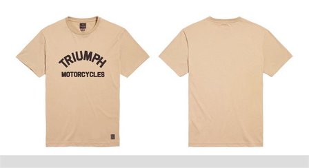 Triumph Burnham t-shirt Stone
