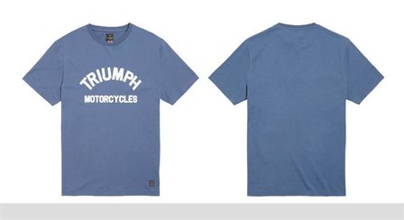 Triumph burnham t-shirt blauw