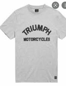 Triumph burnham t-shirt grijs