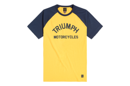 Triumph Saltern t-shirt gold/navy