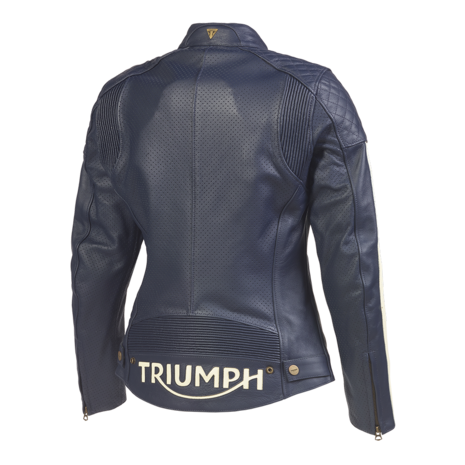 Triumph Ladies braddan air race jacket blue 