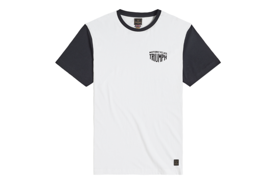 Triumph Fenland t-shirt white/jet black 
